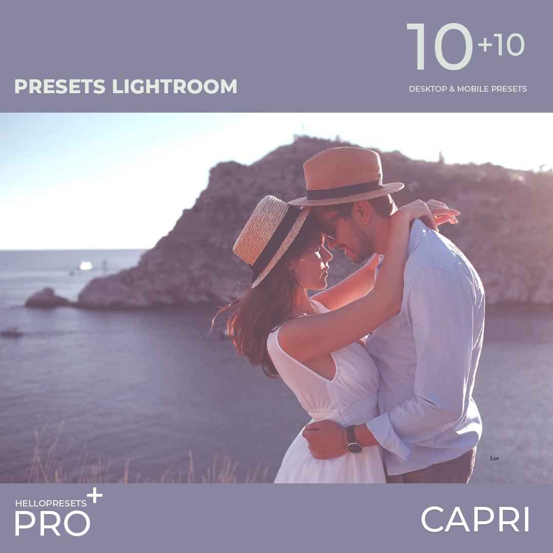 CAPRI 2024 - Lightroom Presets