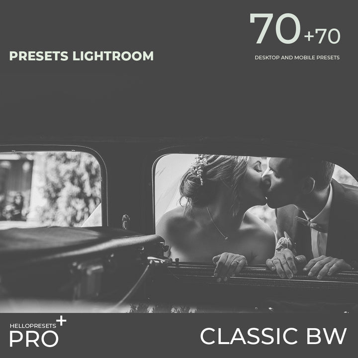 CLASSIC BW 2024 - Lightroom Presets