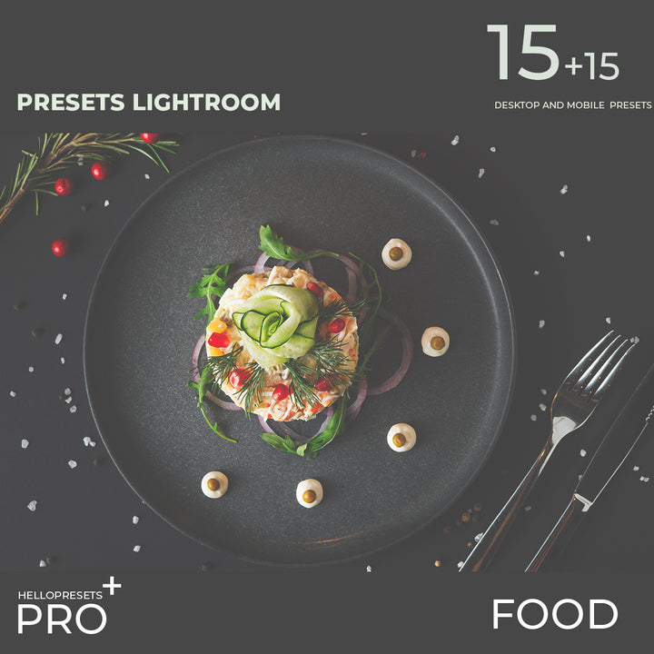 FOOD 2024 - Lightroom Presets