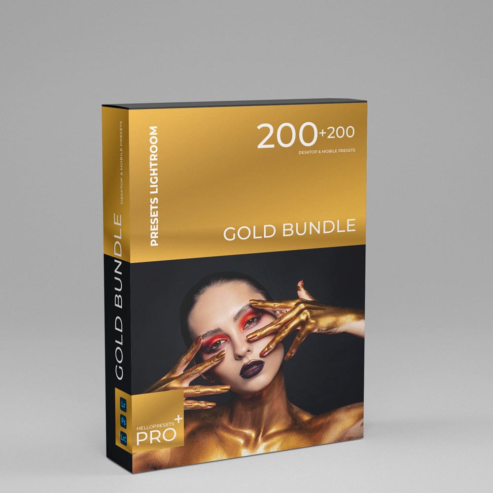 GOLD BUNDLE 2024 - (20 PACKS  400+ PRESETS)