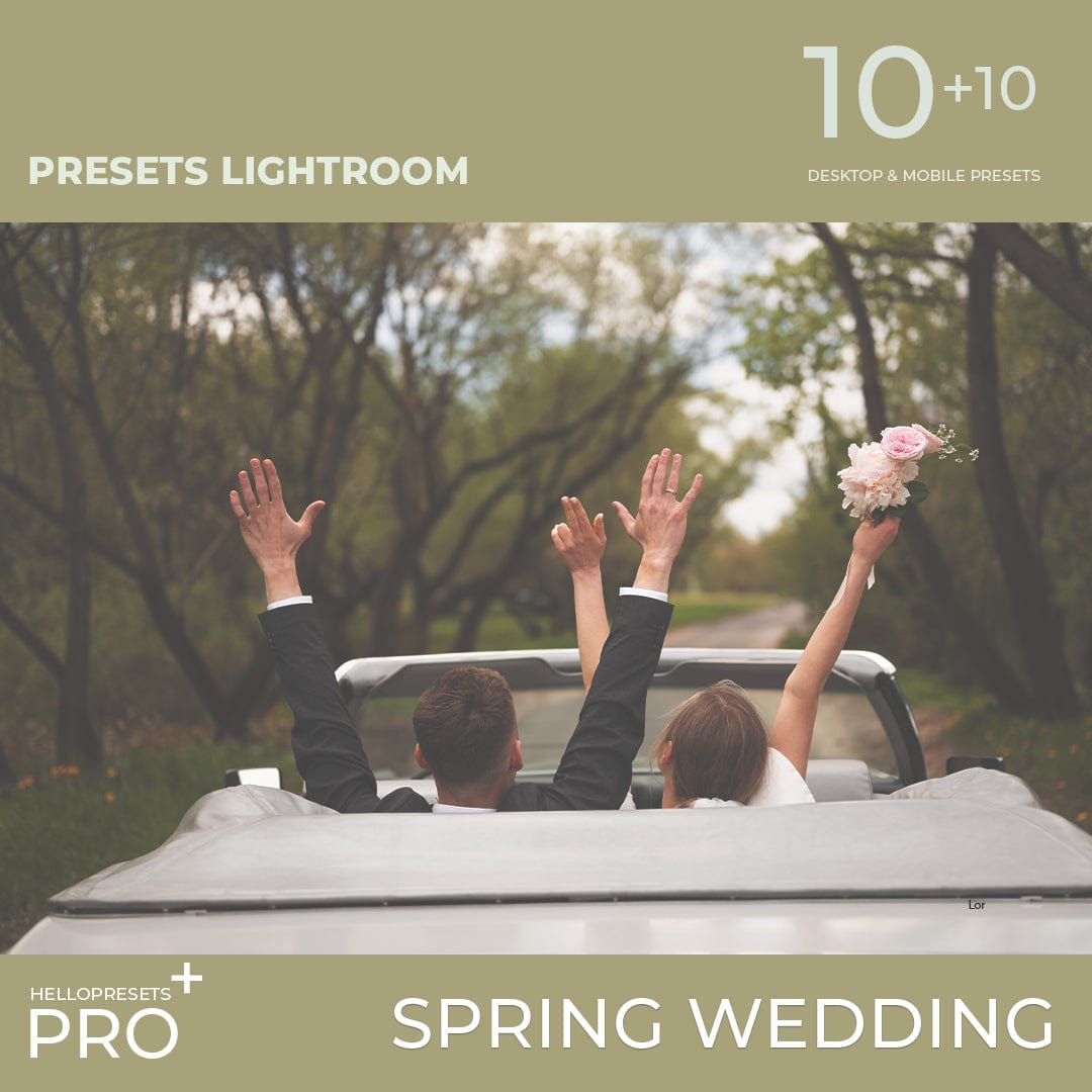 SPRING WEDDING 2024 - Lightroom Presets
