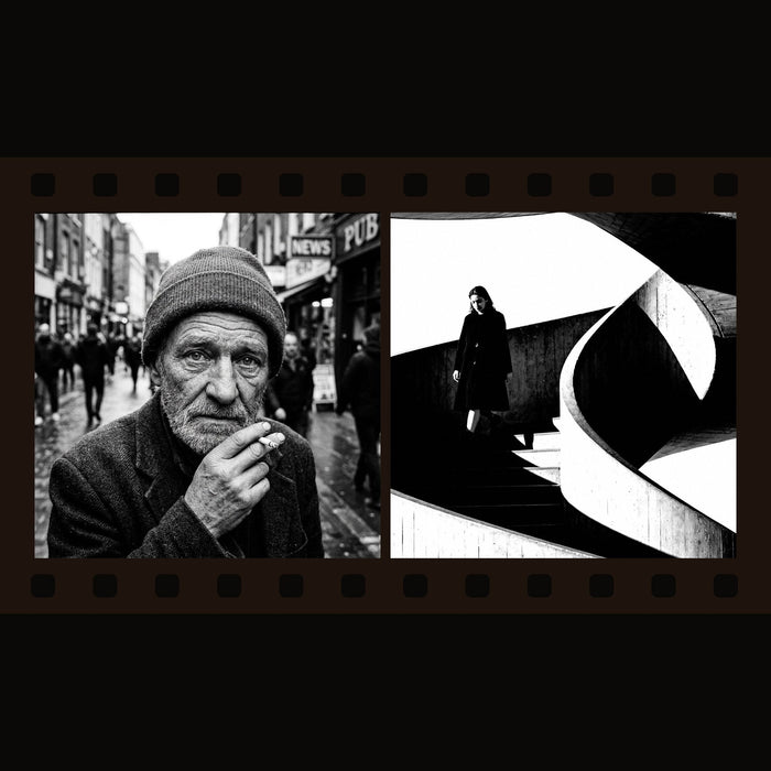 Black & White Bundle by HelloPresets — HP5 and Retro 80s simulations