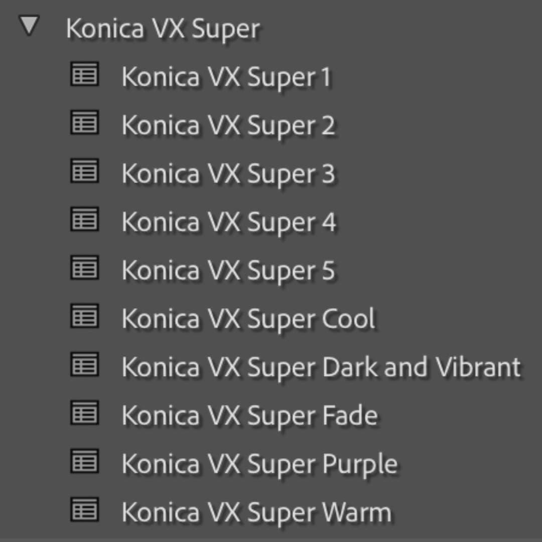 KONICA VX SIMULATION